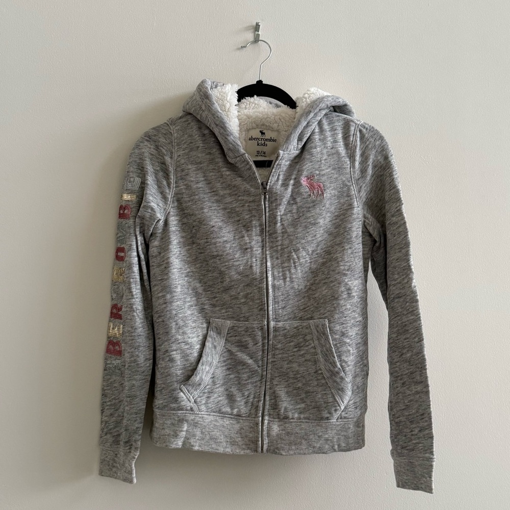 NWOT Abercrombie Kid’s Zip-Up Winter Hoodie